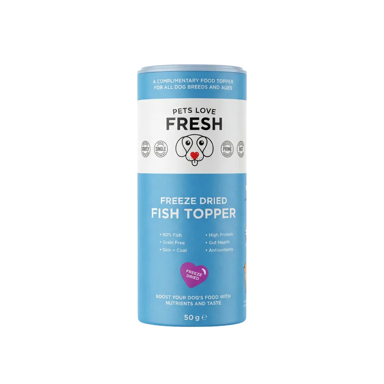 Freeze Dried Fish Topper