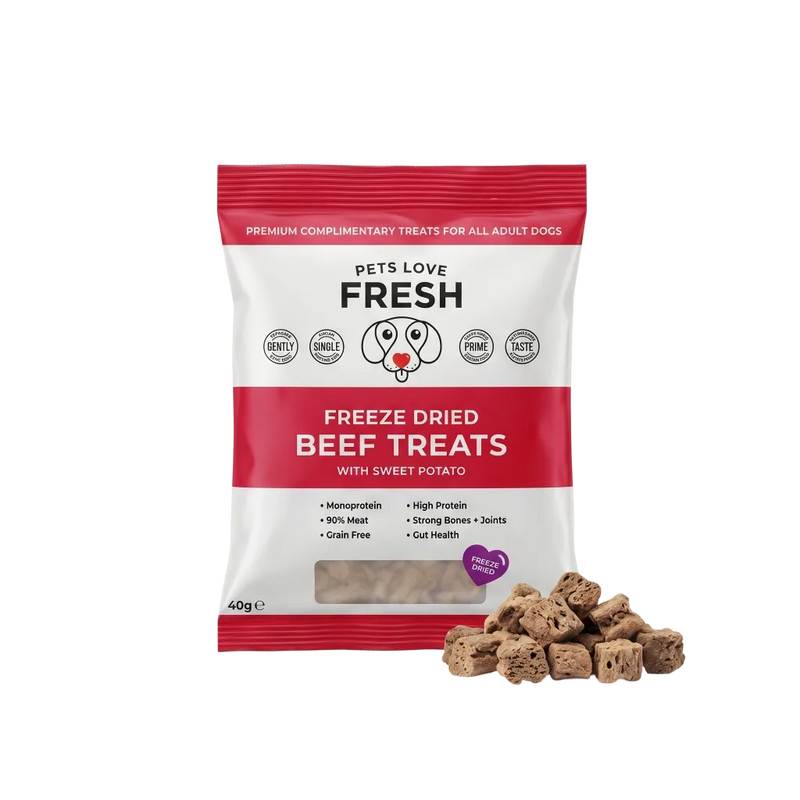 Freeze Dried Treats - Beef with Sweet Potato