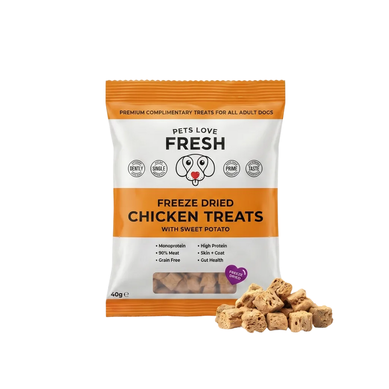Freeze Dried Treats - Chicken with Sweet Potato