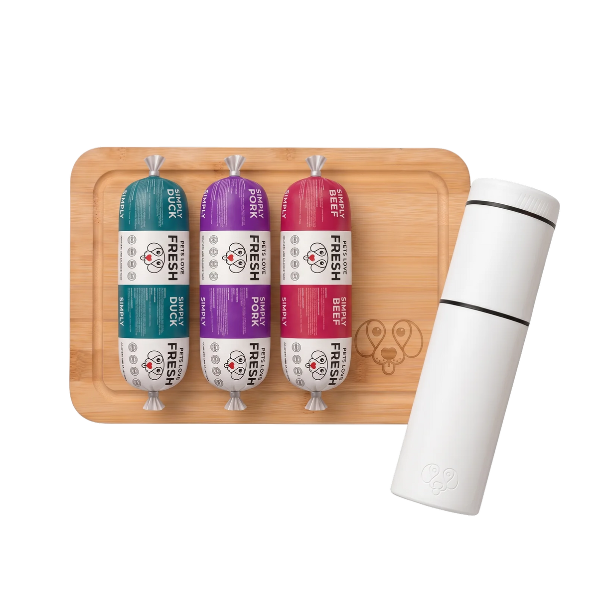 Variety Taster Pack - Adult (Beef, Duck & Pork)